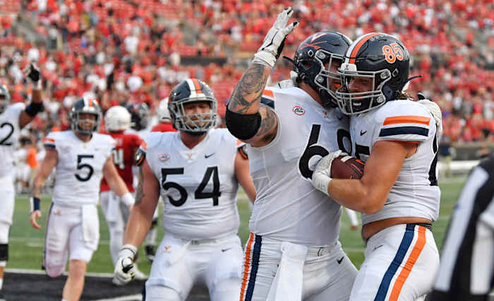 Grant Misch Virginia Cavaliers football